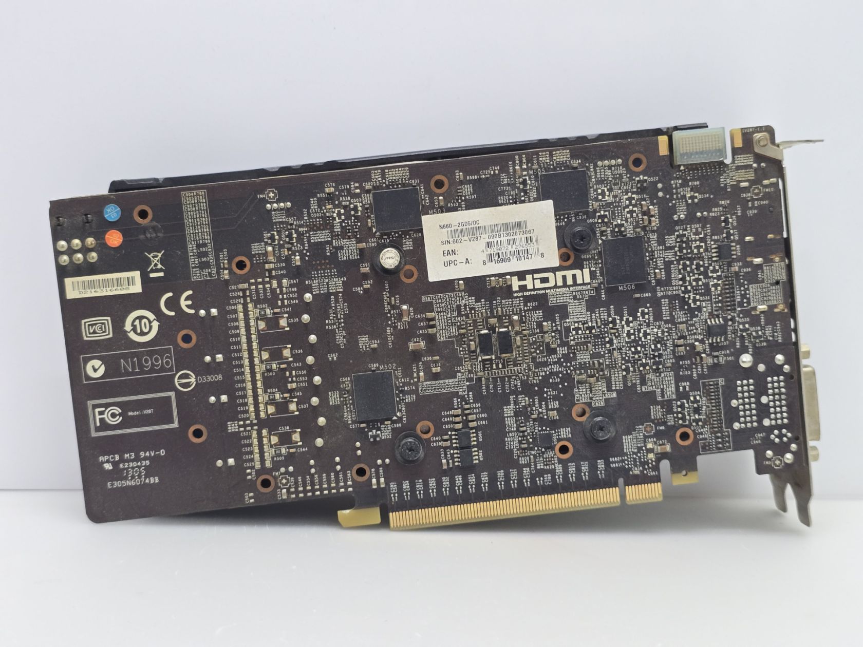 Відеокарта MSI GeForce GTX 660 2GB    (GDDR5,192 Bit,HDMI,PCI-Ex,Б/у) - фото фото фото 3