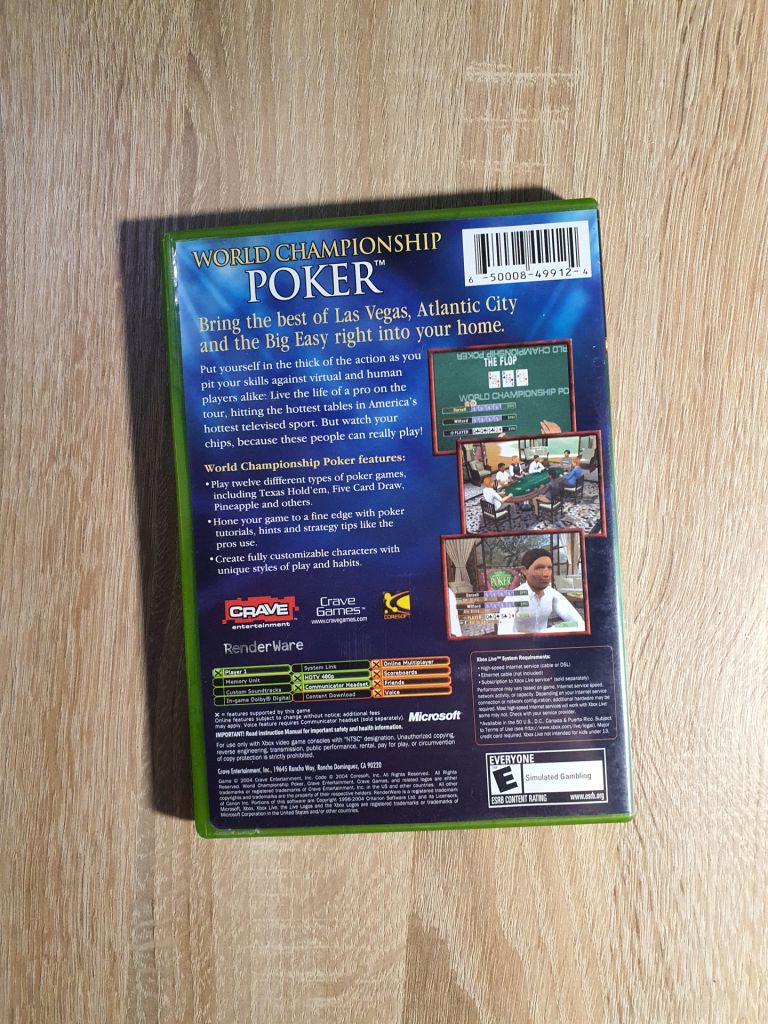 Диск xbox Poker - фото фото фото 2