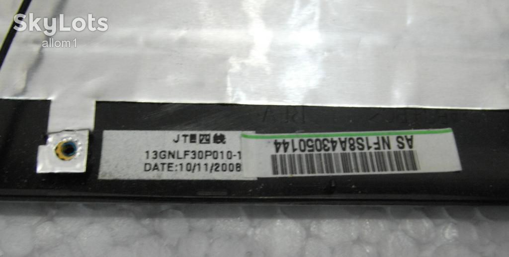 Крышка матрицы ноутбука ASUS X50SR 13GNLF3AP060 13GNLF30P010 - фото фото фото 2