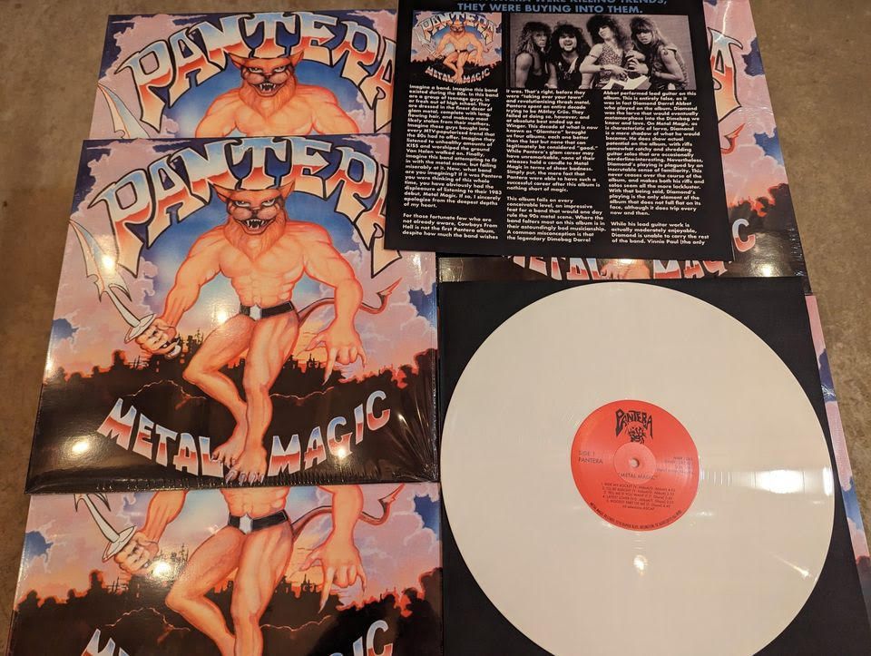 PANTERA - Metal Magic  (1983 USA) LP  вініл винил платівка - фото фото фото 2