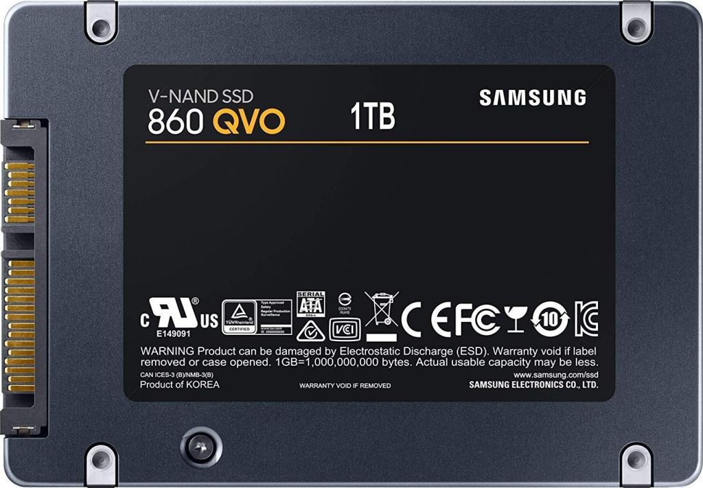 1Tb SSD диск Samsung 860 QVO 2.5" SATA III - фото фото фото 0
