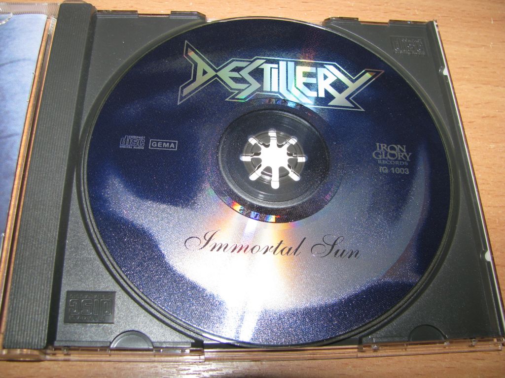 DESTILLERY - Immortal Sun  (1999 Iron Glory 1st press,UK) - фото фото фото 2
