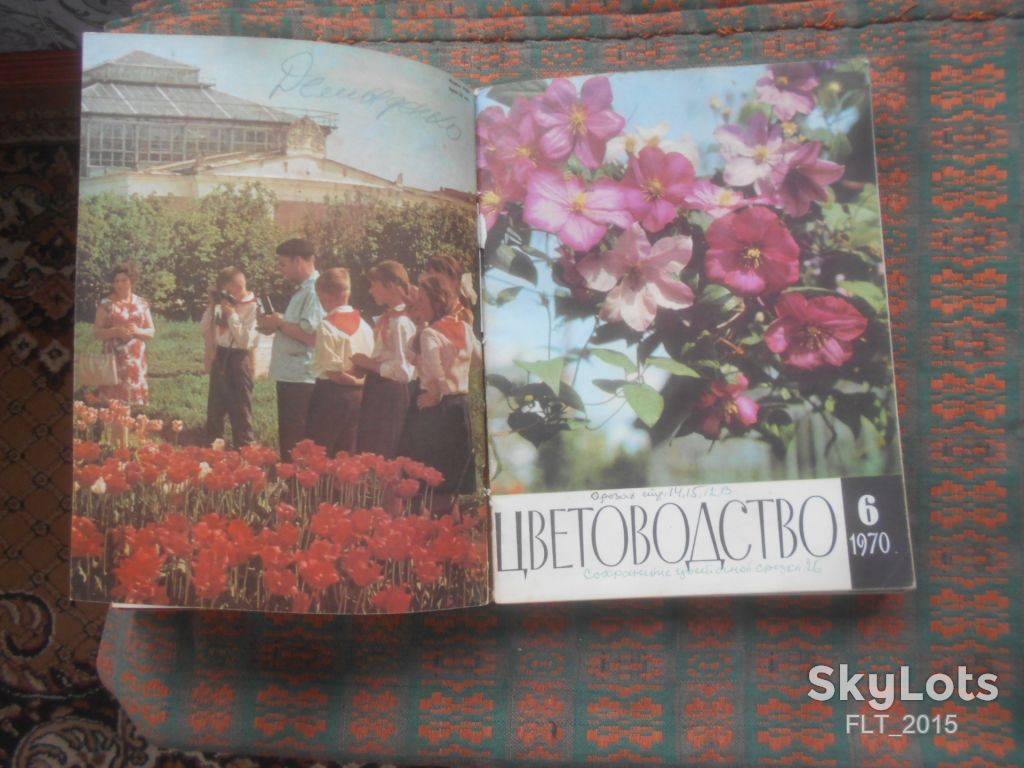 Цветоводство  1970 г.  Годовая - фото фото фото 6