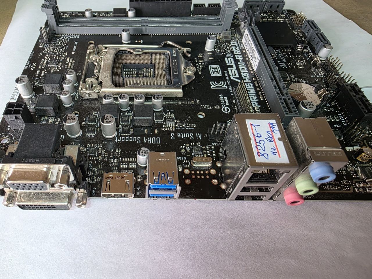 PRIME H310M-R R2.0 ASUS плата материнська неробоча  (8256-1) - фото фото фото 2