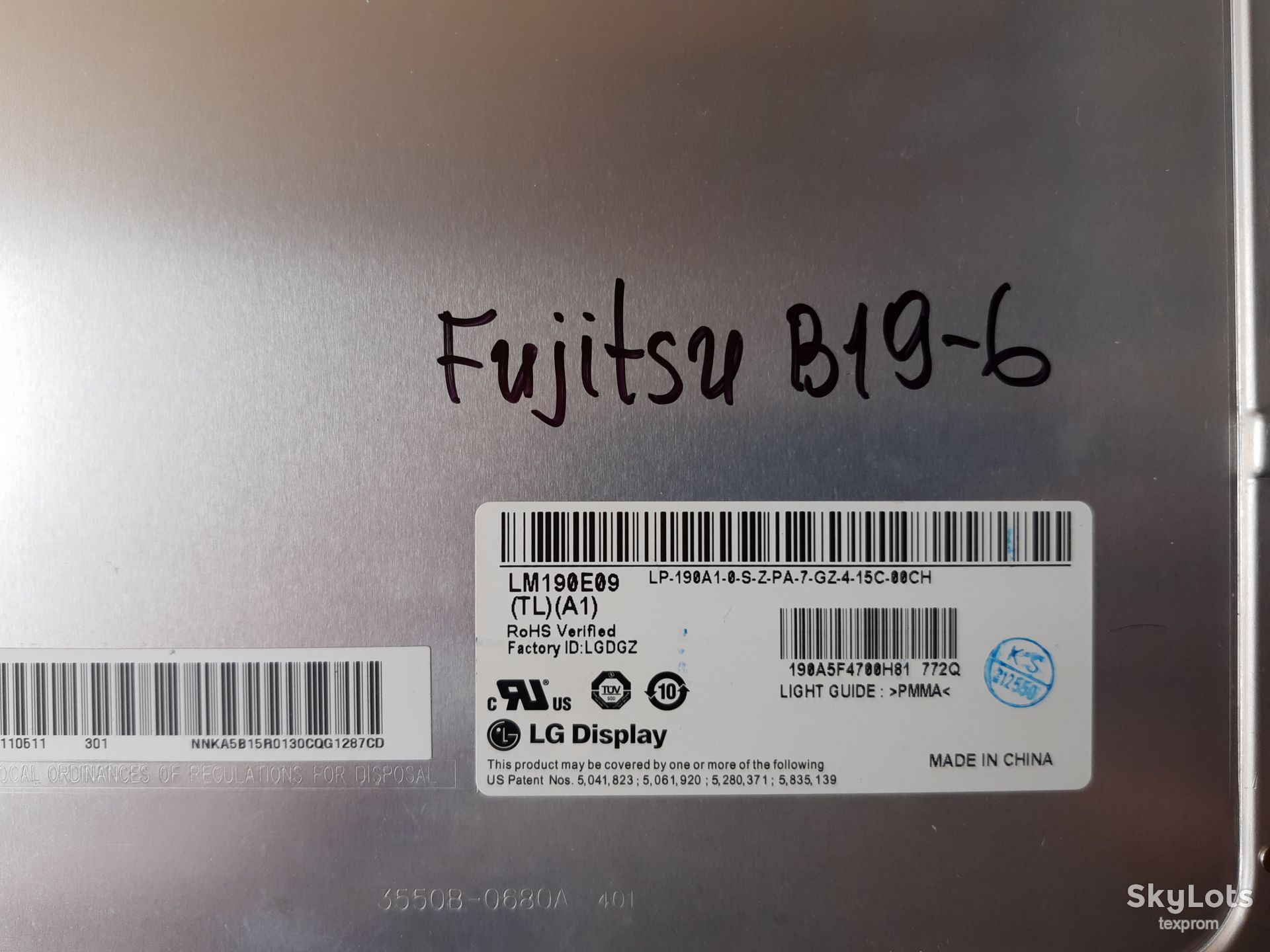 Монітор 19" Fujitsu B19-6 LED Main скалер плата керування - фото фото фото 5