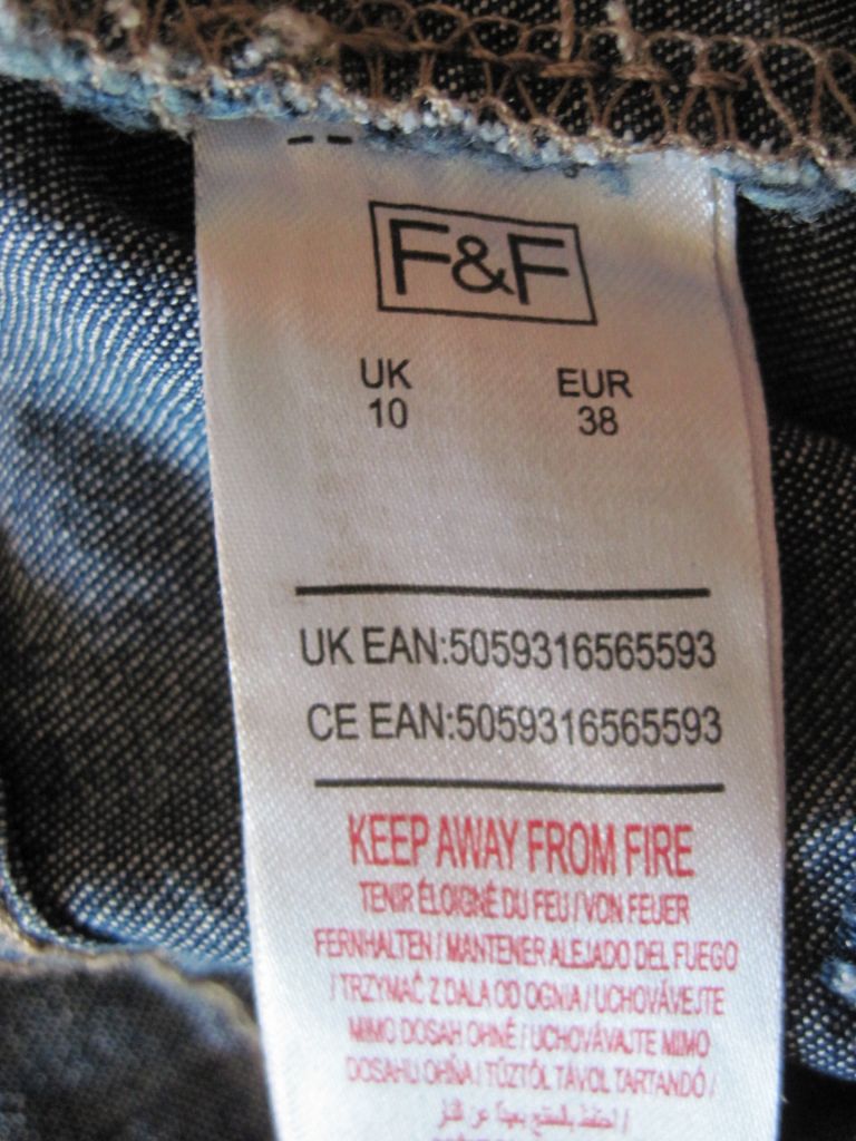 Новые  джинсовые шорты "F&amp;F" р. 44 - фото фото фото 3