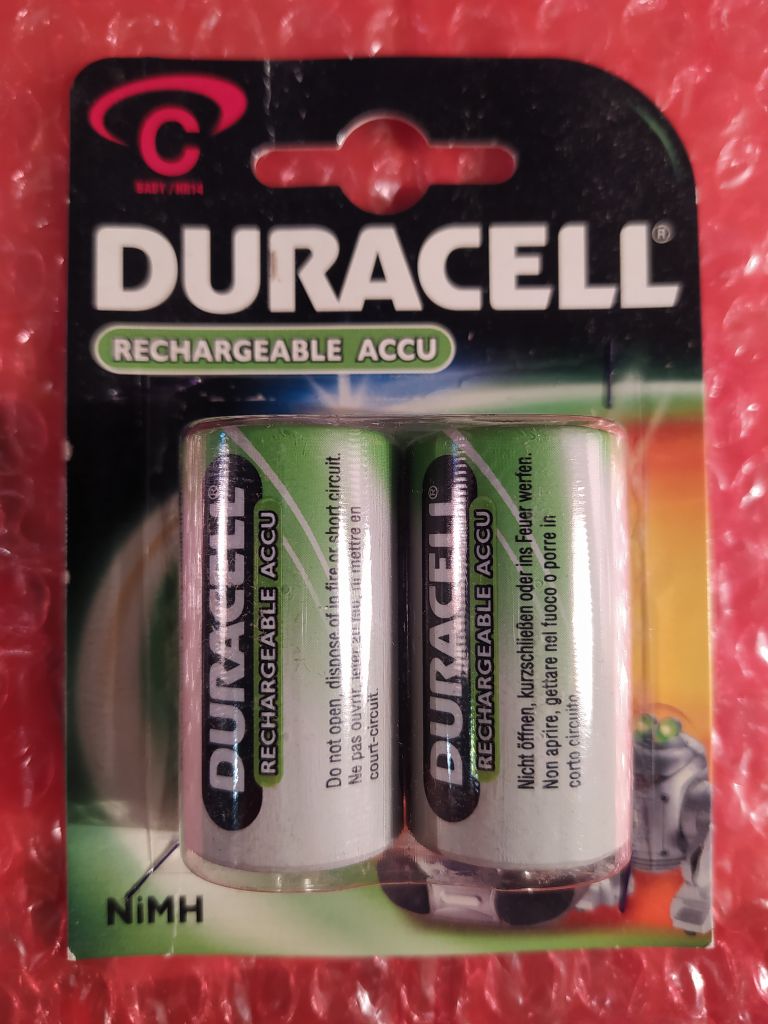 Duracell Battery Rechargeable Accu NiMH 2200mAh D [Pack 2] - фото фото фото 0