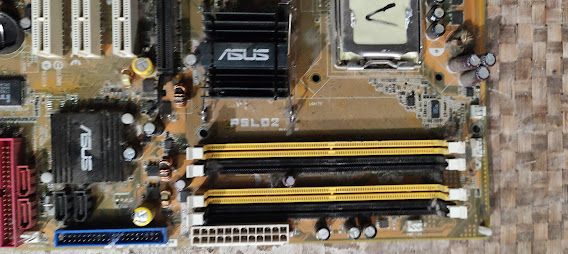 Мат. плата ASUS P5LD2 rev1.02 LGA775 i945P PCI-E+GbLAN SATA RAID ATX 4DDR2 № 231312213 - фото фото фото 1