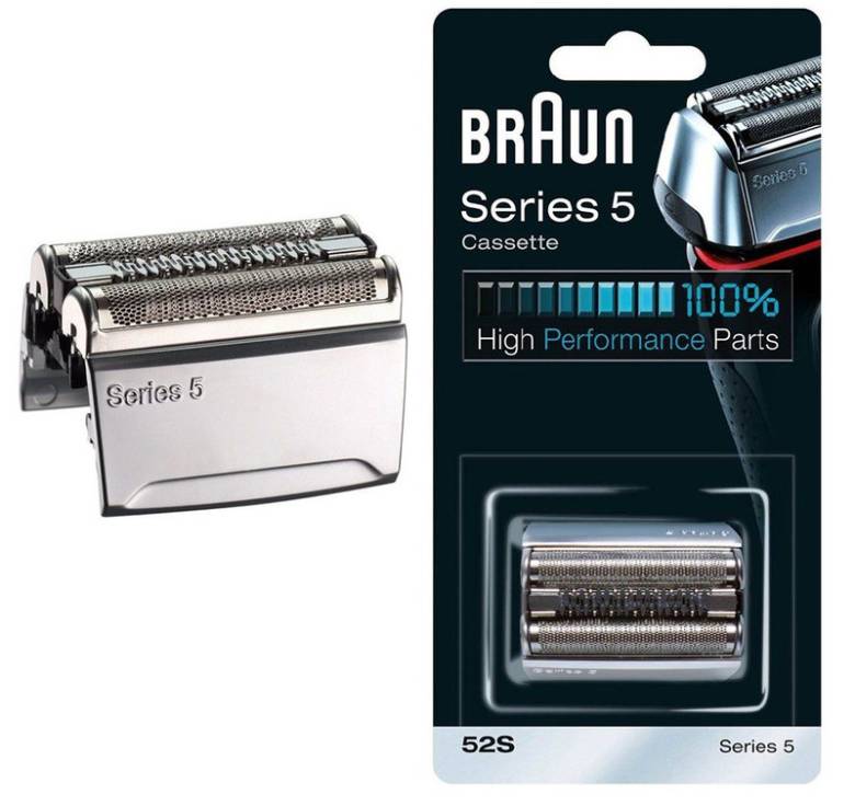 Сетка и режущий блок для бритвы Braun Series 5 52S - фото фото фото 0