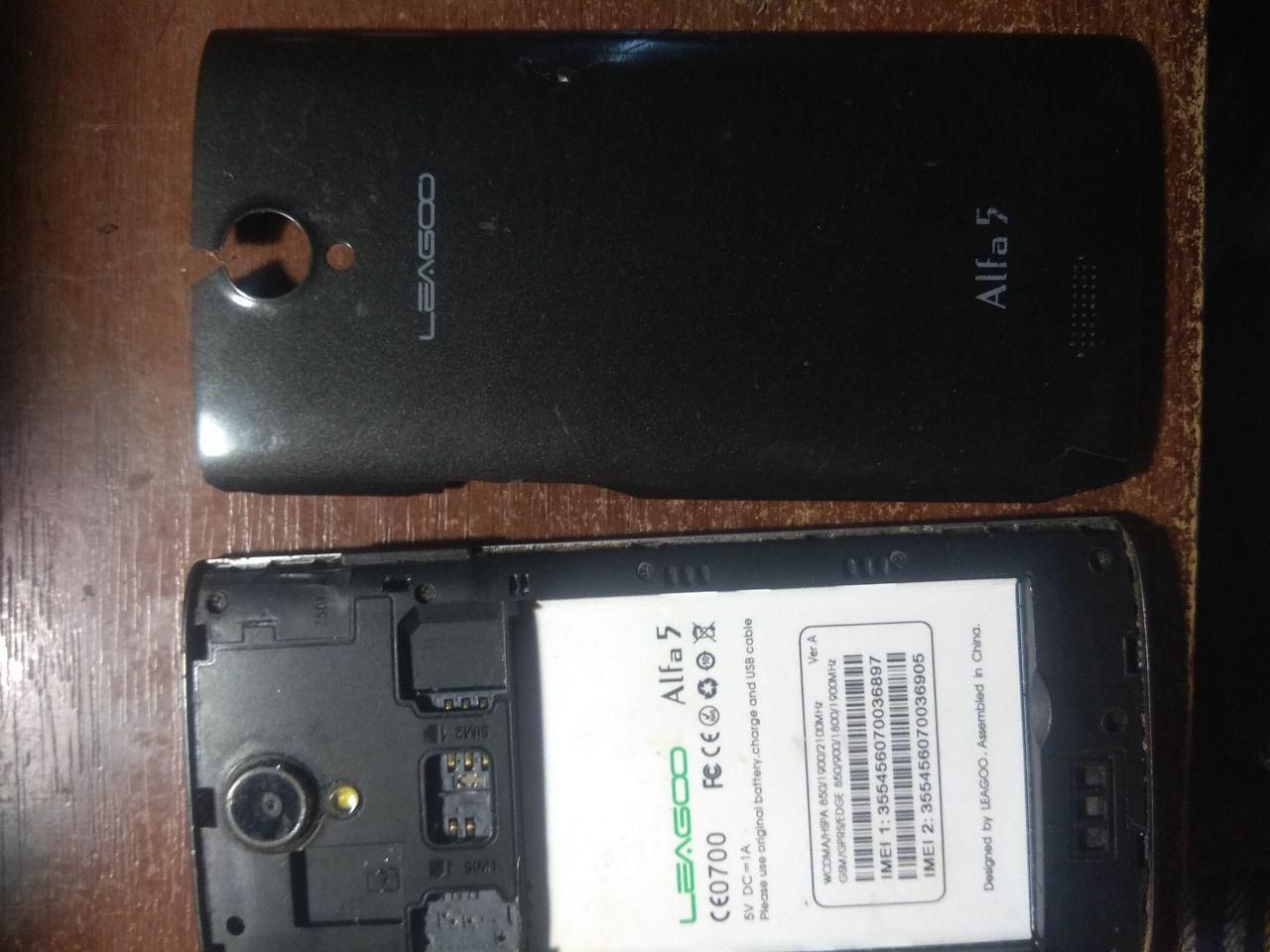 Смартфон Leagoo alfa 5 неробочий - фото фото фото 2