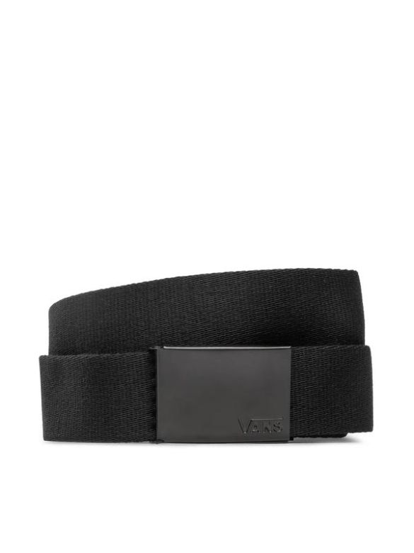 Ремінь vans deppster ii web belt black  чорний ремінь - фото фото фото 0