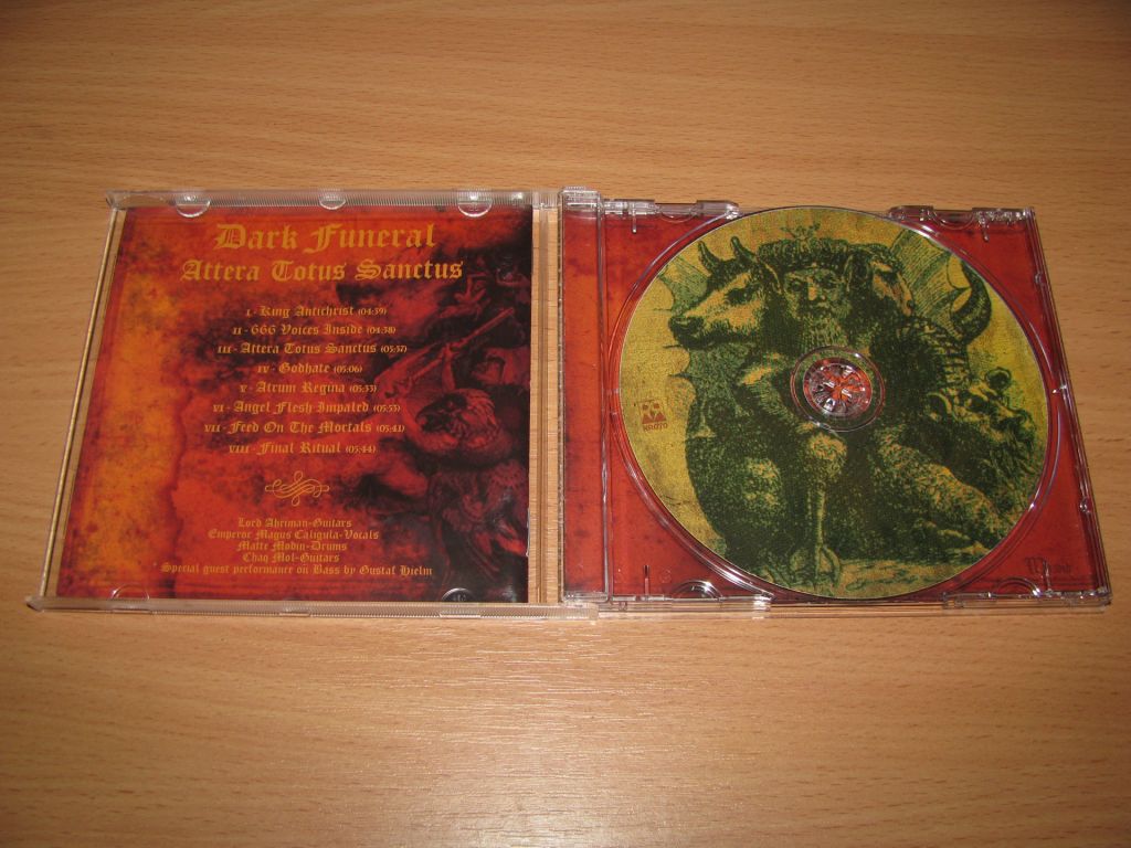 DARK FUNERAL - Attera Totus Sanctus    (2005 Regain 1st press,Sweden) - фото фото фото 1