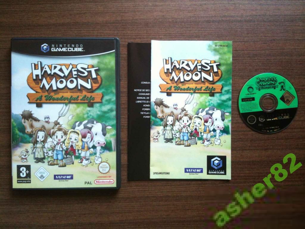 Игра на Nintendo Gamecube "Harvest Moon"        (PAL) - фото фото фото 0