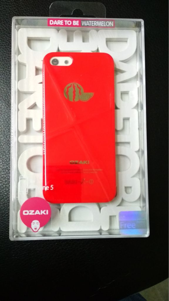Чехол Ozaki O!coat Fruit Watermelon для iPhone 5/5S/SE - фото фото фото 0