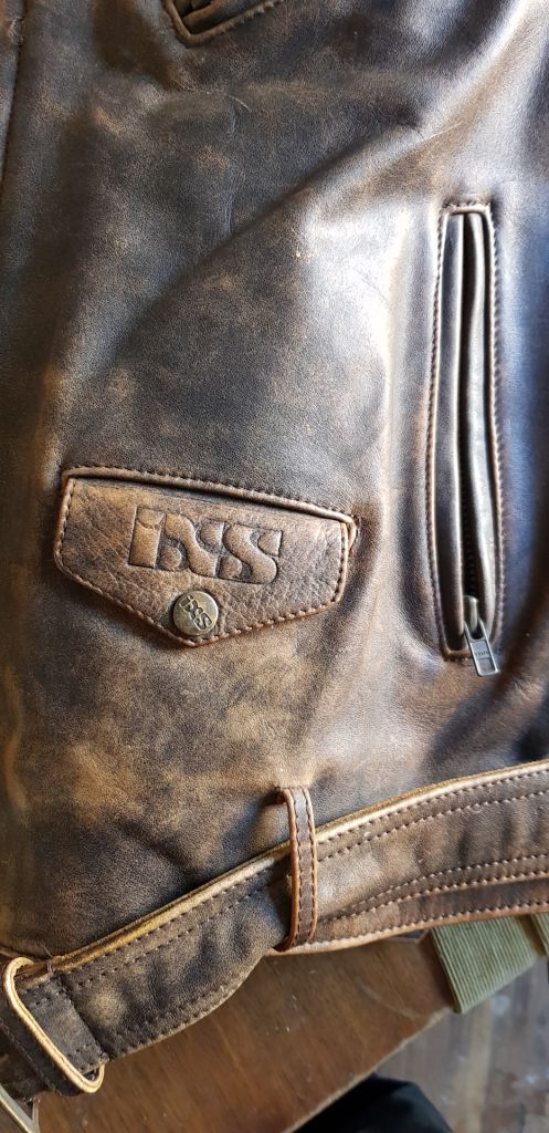 Куртка "IXS"  (real leather, XL) б/у - фото фото фото 2