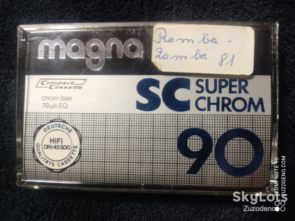 S/F Аудио кассета MAGNA SC 90 SuperChrom - фото фото фото 0