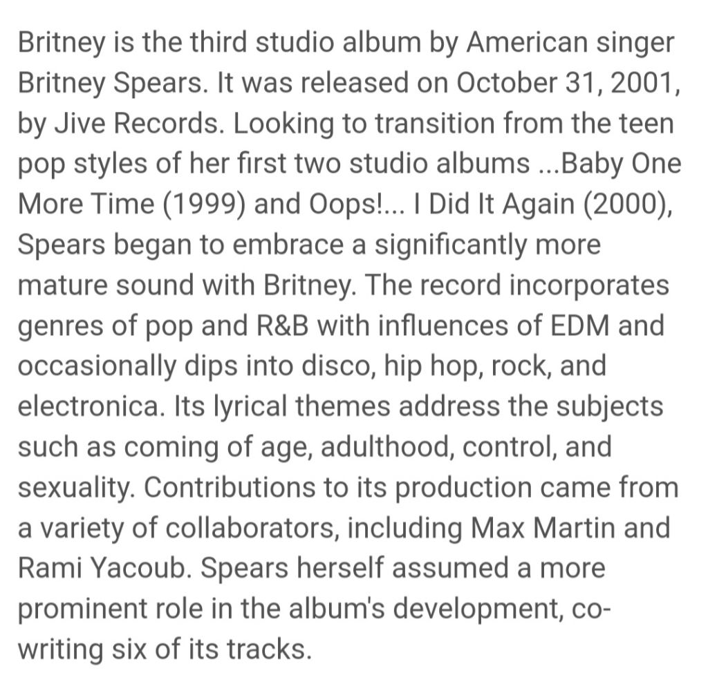 Britney Spears - Britney - 2001.  (LP). 12. Coloured Vinyl. Пластинка. Europe. S/S. - фото фото фото 9