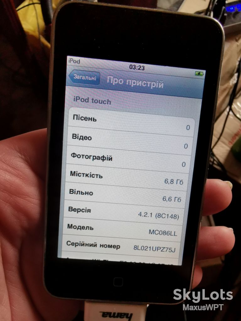#1601 Sklad Apple Ipod Touch 2gen 8 gb mc086ll - фото фото фото 1