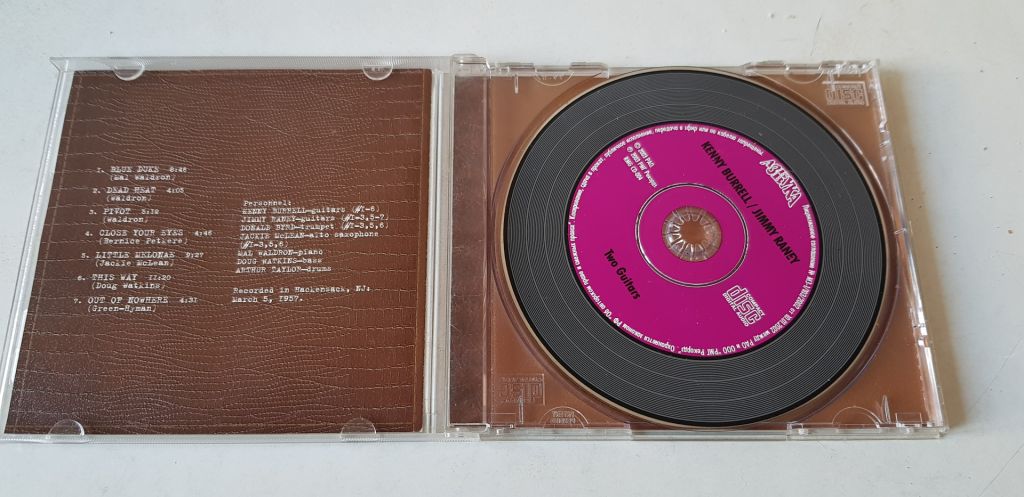 Kenny Burrell/Jimmy  Raney  Two  Guitars CD ліцензія - фото фото фото 2