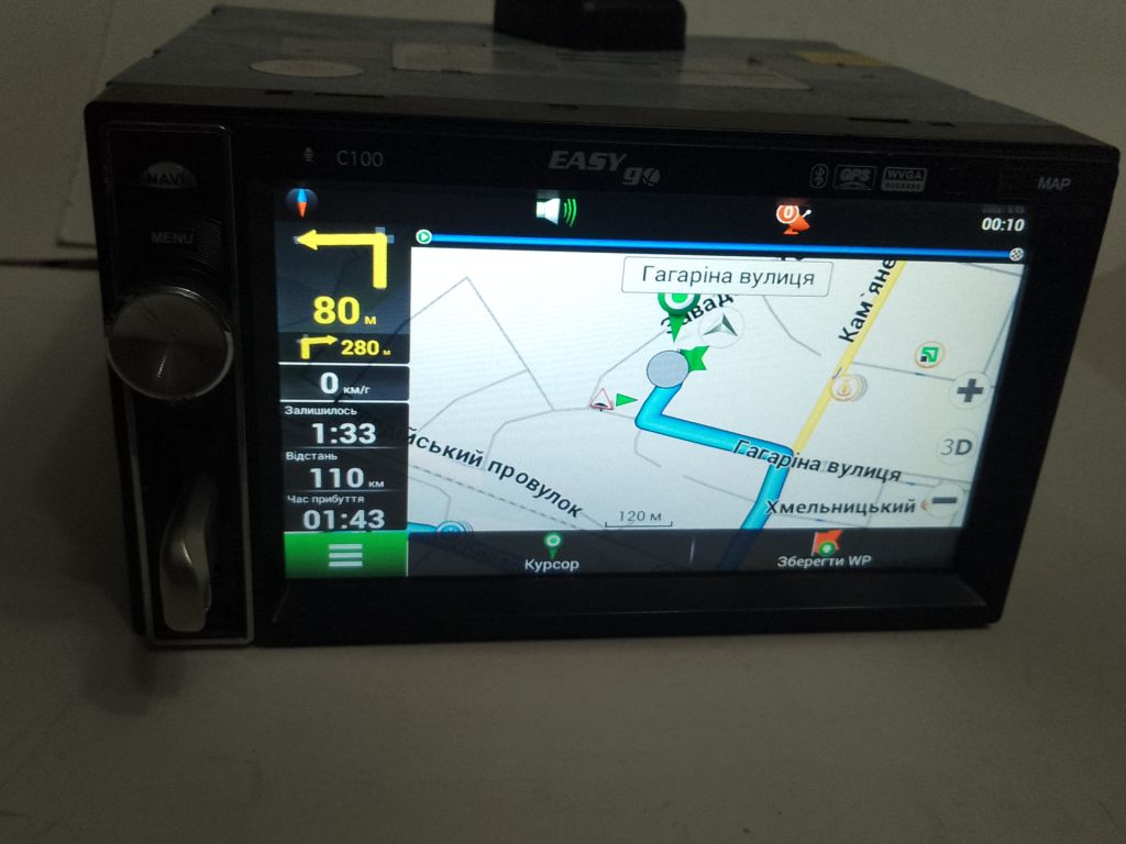 Автомагнітола із GPS 2 din EASY GO c100 - фото фото фото 6