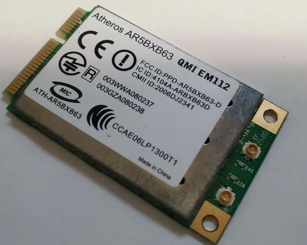 WI-FI МОДУЛЬ ATHEROS AR5BXB63 T60H976.09 LF ДЛЯ SAMSUNG R469 R720 - фото фото фото 0