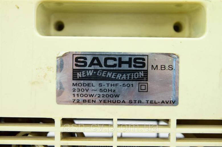 Обігрівач SACHS S-THF-501 (2200W, Israel) - фото фото фото 9