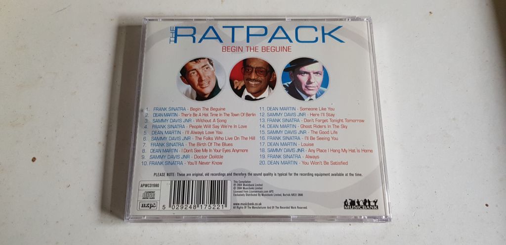 The Ratpack Begin The Beguin CD фірмовий - фото фото фото 1