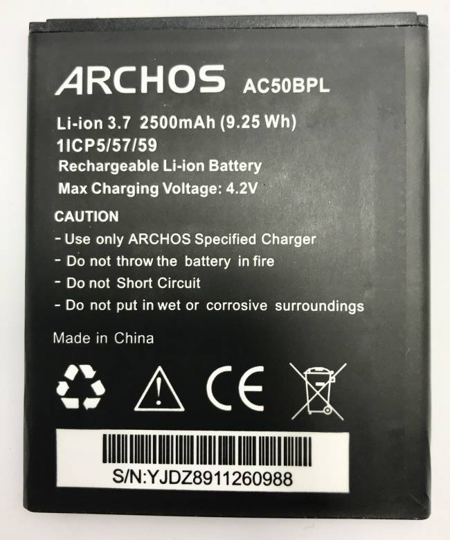 Archos 50b Platinum  AC50BPL Аккумулятор Батарея - фото фото фото 0