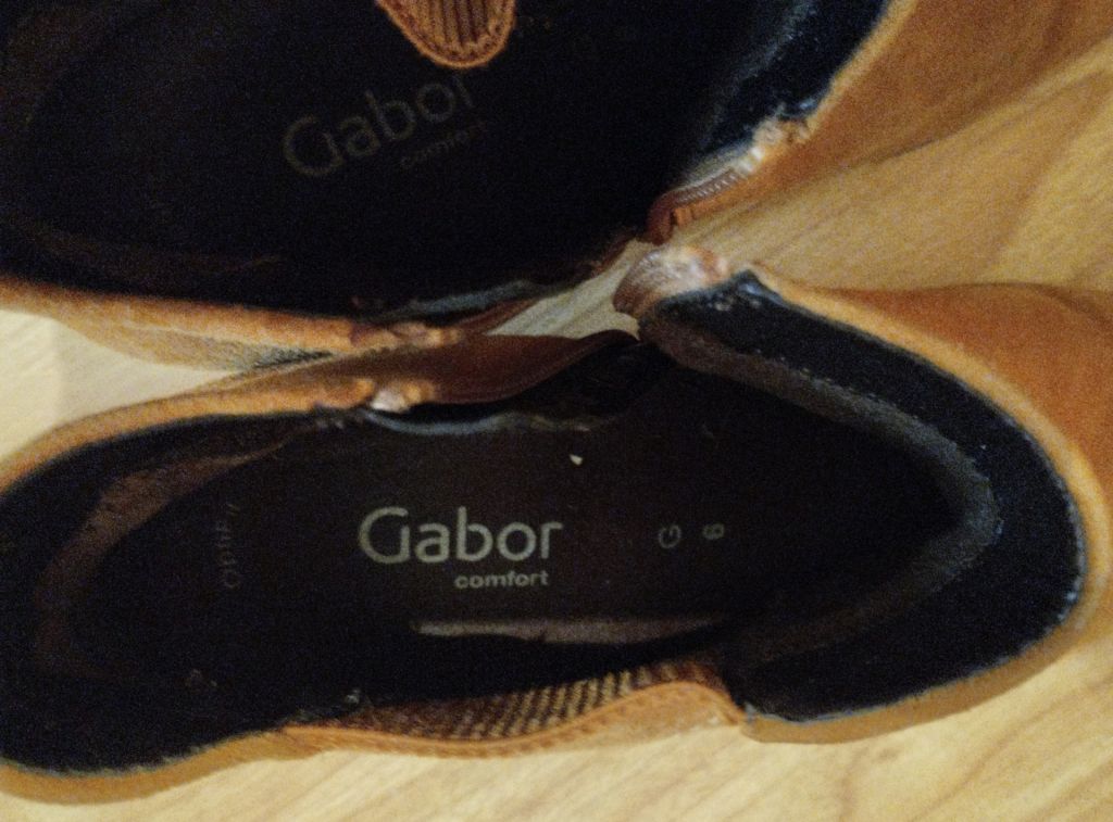 Черевики Gabor 39р Замша - фото фото фото 2