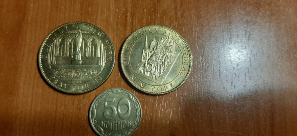 Жетон церкви Святого Патрика, НЙ, США - фото фото фото 7