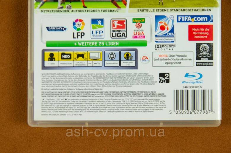 Диск Playstation 3 - FIFA 10 - фото фото фото 4