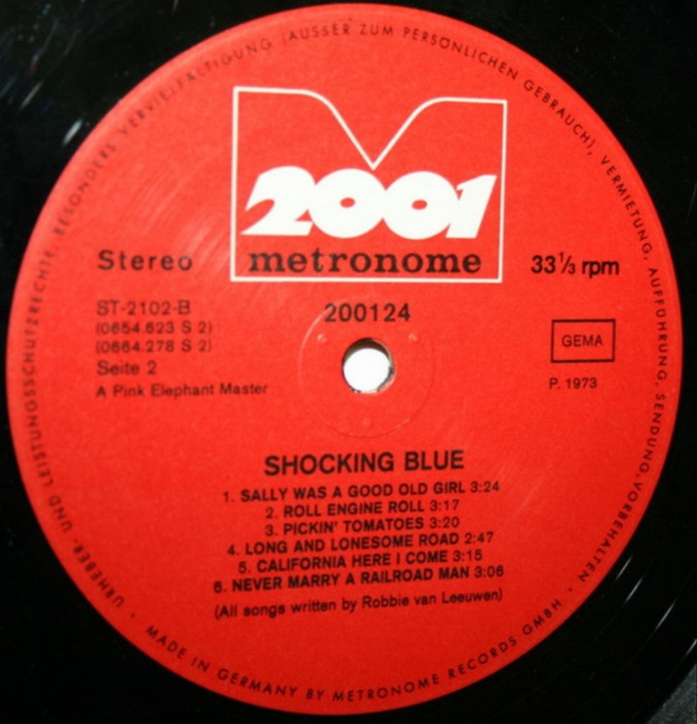 Shocking Blue - Shocking Blue's Best - 1968-73.   (LP). 12. Vinyl. Пластинка. Germany. - фото фото фото 3