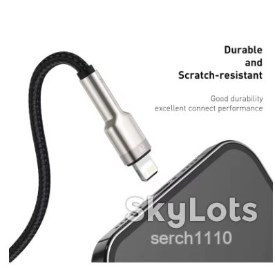 Baseus USB Lightning кабель быстрой зарядки iPhone 5V/2.4A 1м! - фото фото фото 3