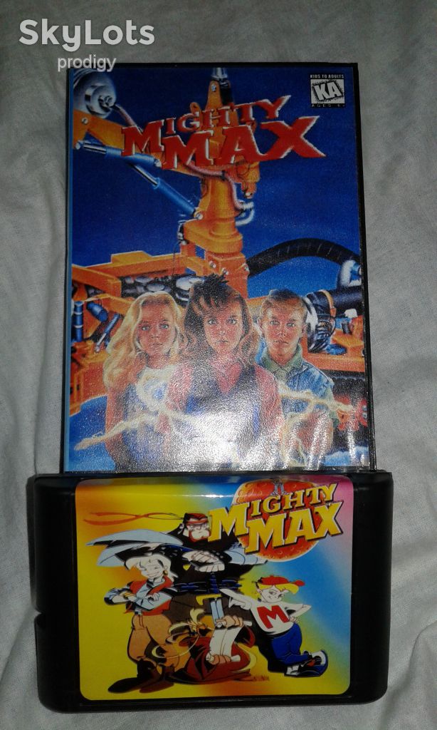 картридж на Sega Mega Drive 2 Mighty Max - фото фото фото 0