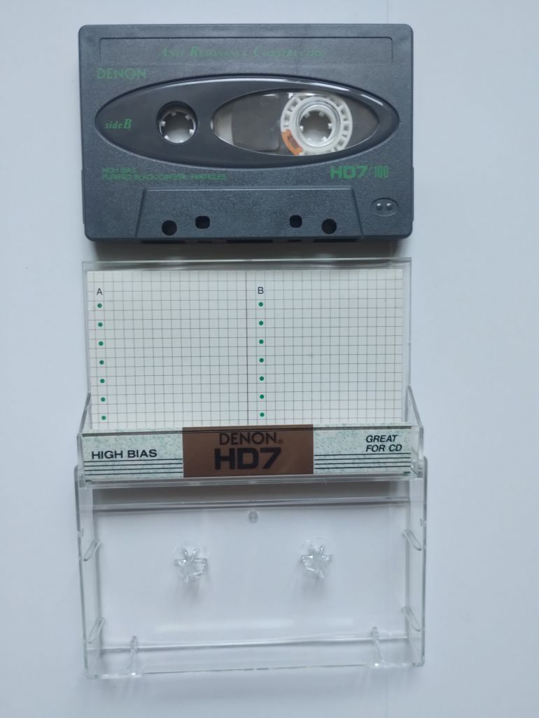 Аудиокассета DENON HD 7 - фото фото фото 0