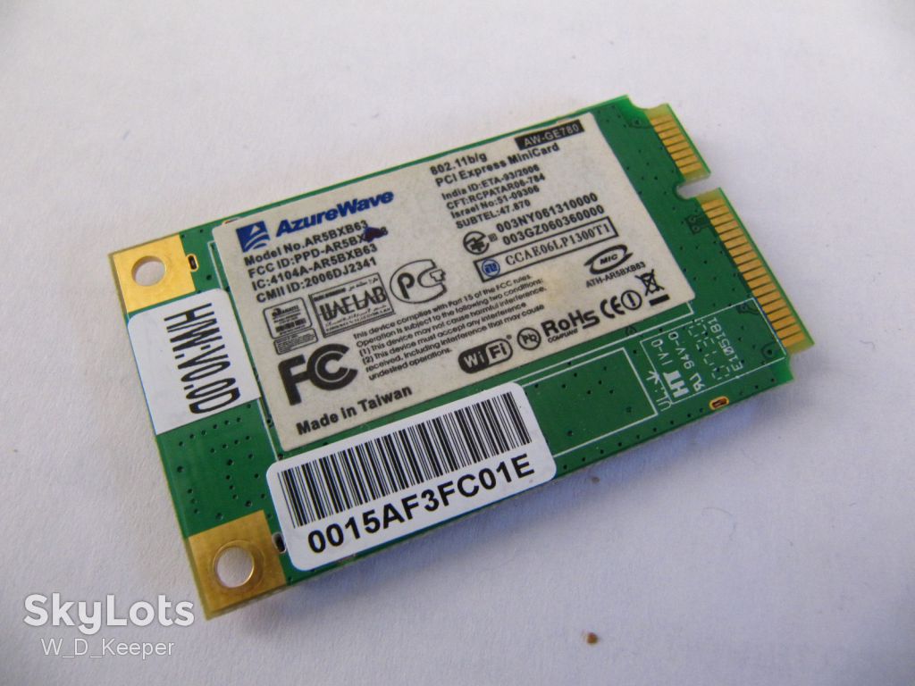 Wi-fi mini PCI_E Atheros AR5006X, з ASUS Z99L / A8Le - фото фото фото 1