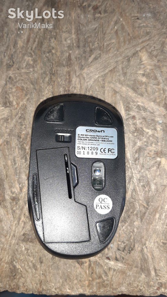 Оптическая радио мышь Crown CMM-919W USB №к0 - фото фото фото 2