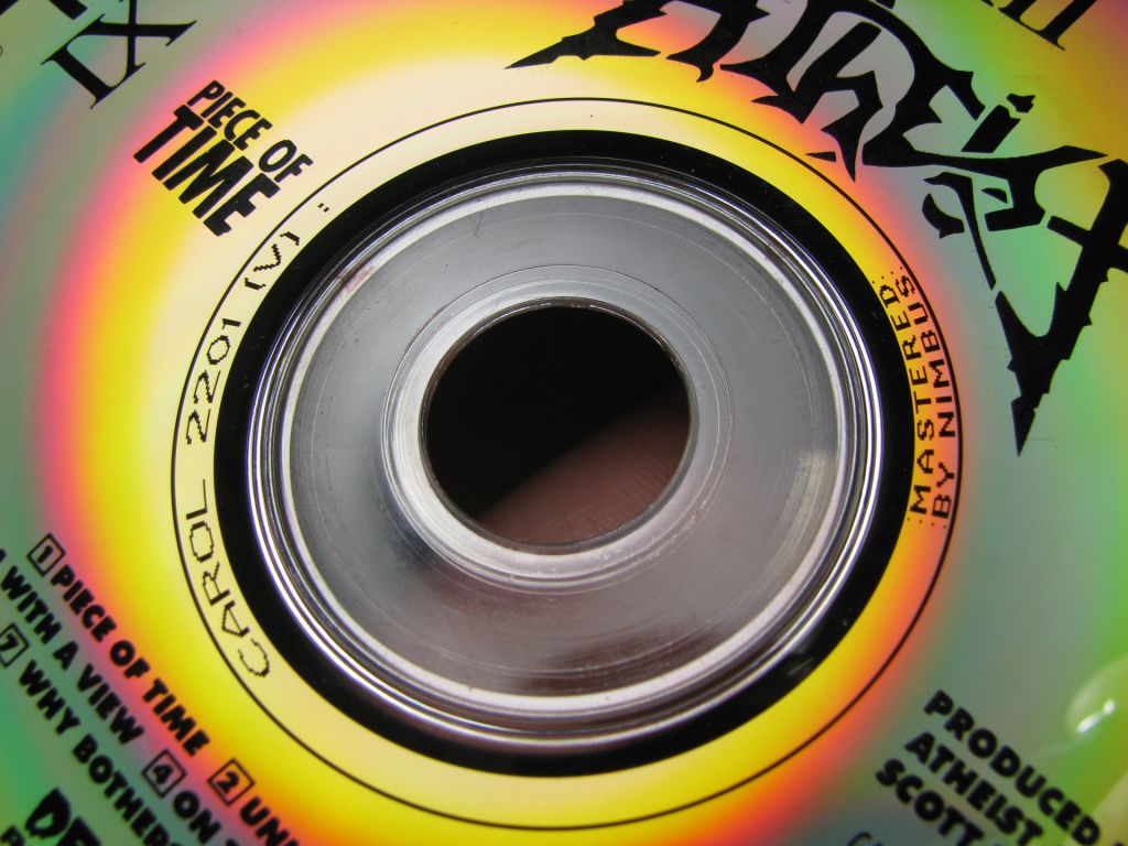 ATHEIST - Piece Of Time  (1990 Death Records, 1st press,USA) - фото фото фото 3