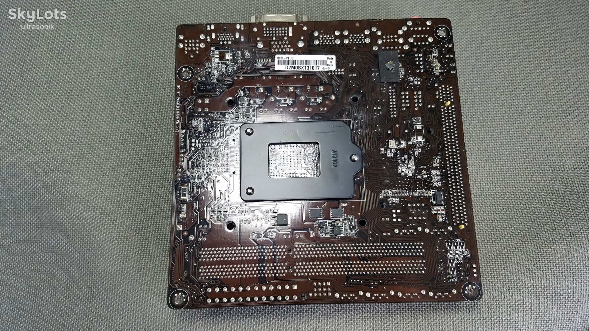 Материнская плата microATX ASUS H87i-plus LGA 1150 Вживане - фото фото фото 7