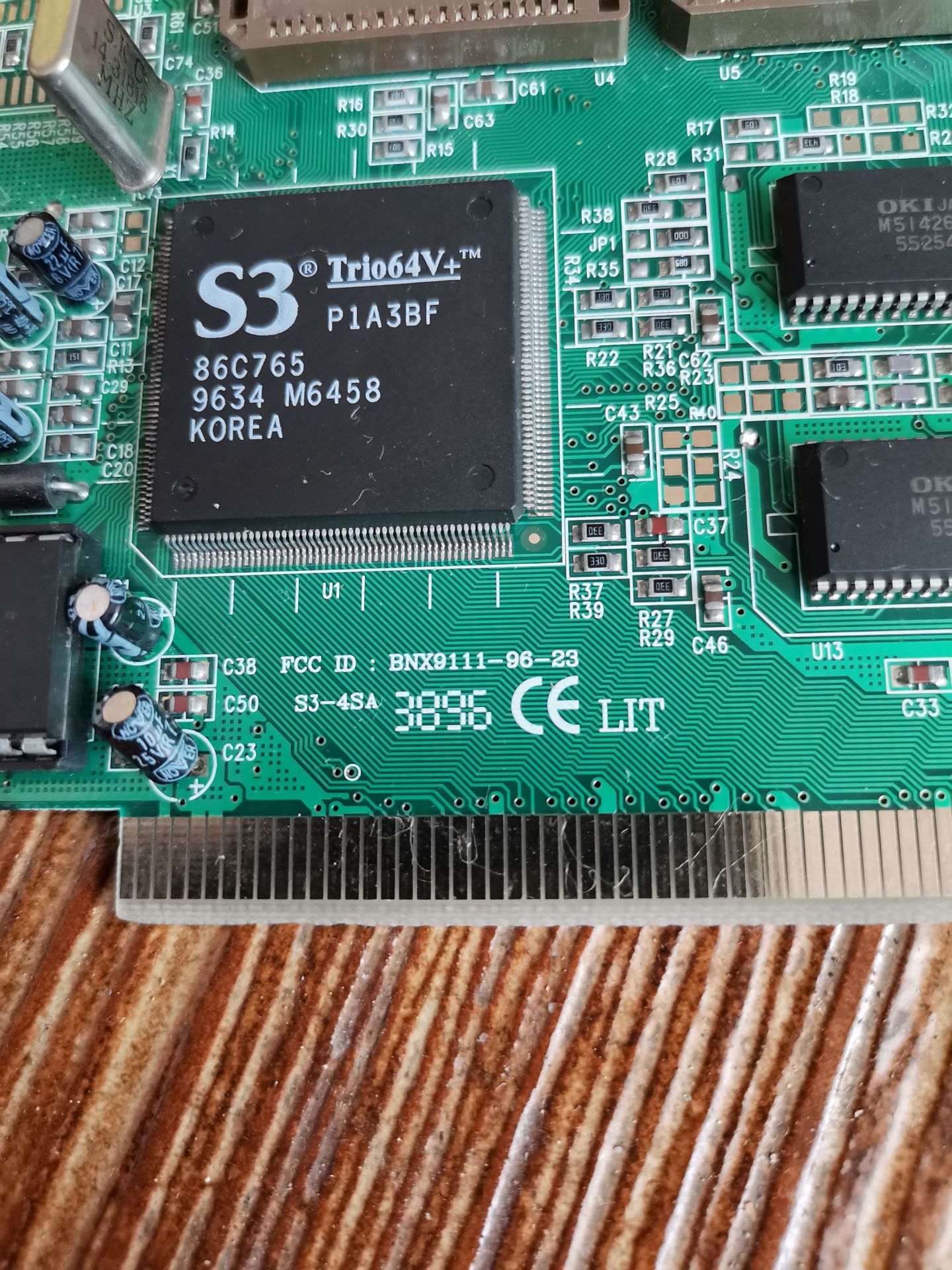 Видеокарта PCI  S3 Trio 64V+ S3 86C765 - фото фото фото 2