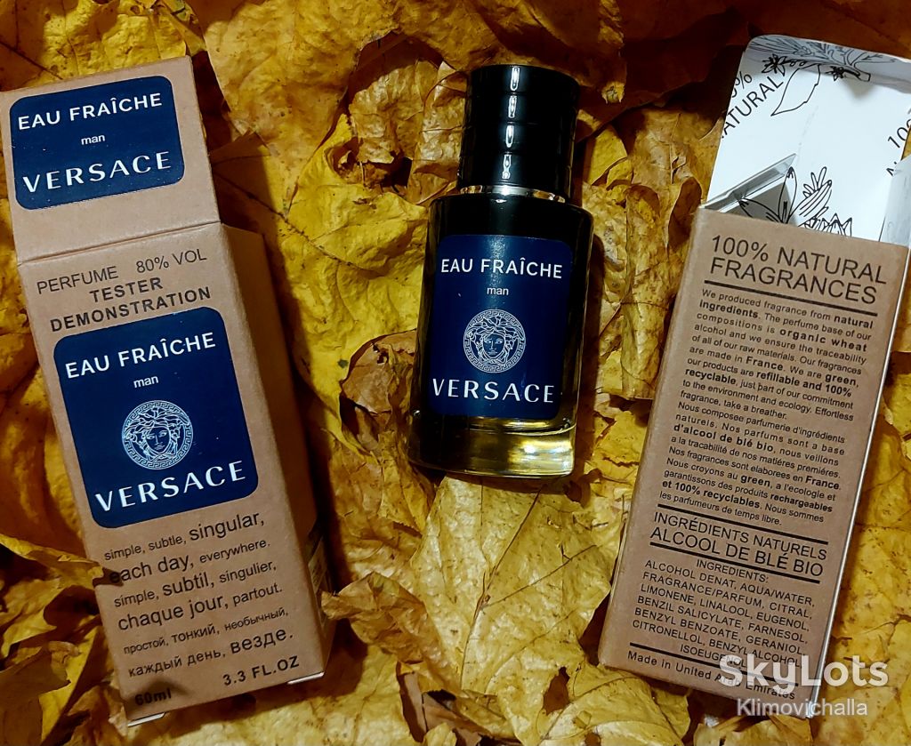 VERSACE Man Eau Fraiche Тестер DUTY FREE чоловічий 60 мл - фото фото фото 1