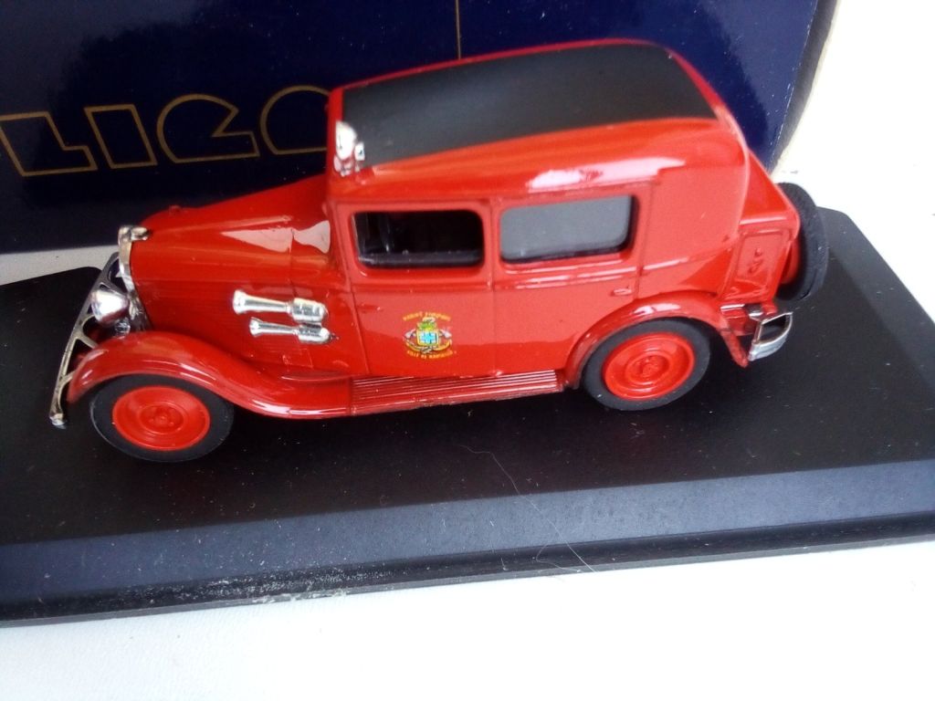 PEUGEOT 201 BERLINE POMPIERS 1931 by Eligor 1:43 - фото фото фото 0