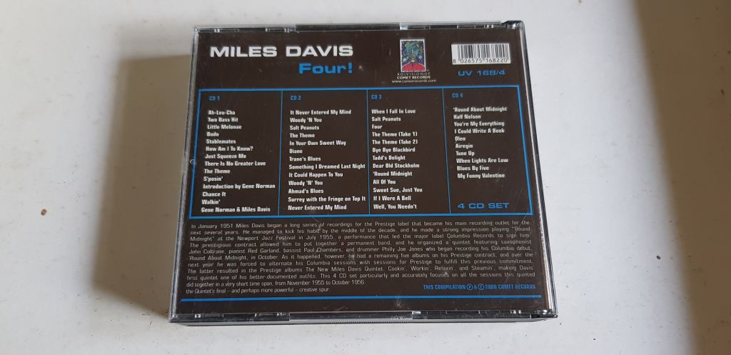 Miles Davis Four! 4CD фірмовий - фото фото фото 1