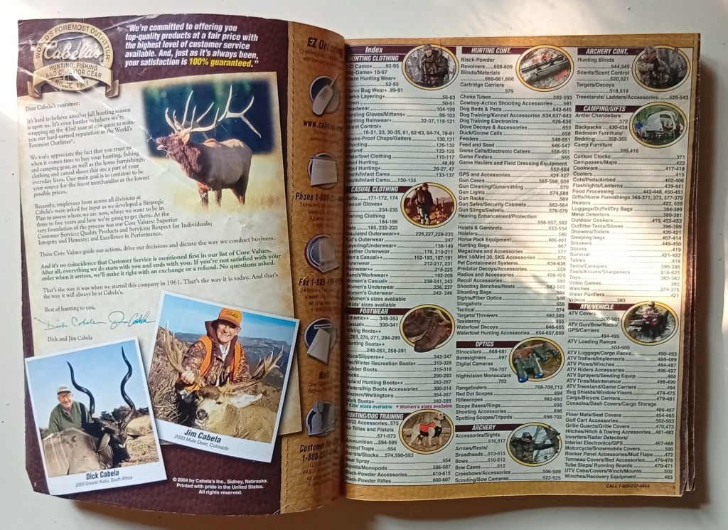 Каталог Cabela's Master Catalog 2004 - фото фото фото 1