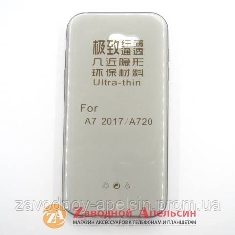Samsung A7 2017 A720 ультратонкий чехол - фото фото фото 2