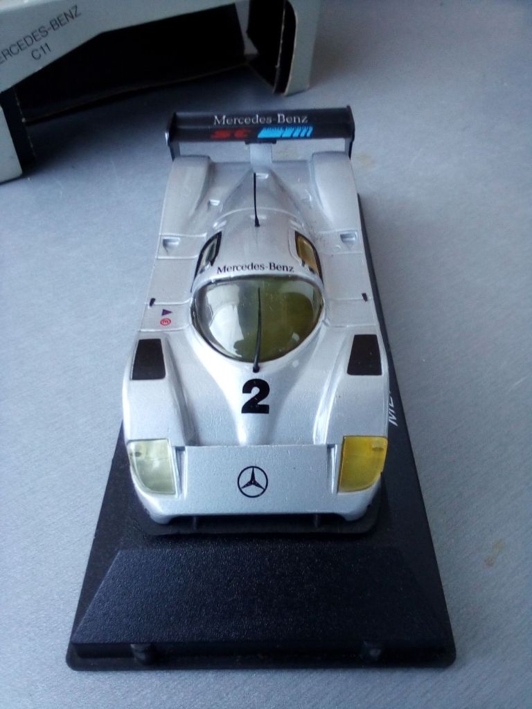MAX MODELS 1:43 MERCEDES C11 #2, 1990 SILBERPFEIL - фото фото фото 8