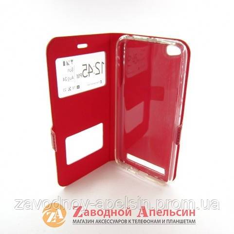 Чехол книжка Xiaomi Redmi 5A Smart Case red - фото фото фото 2