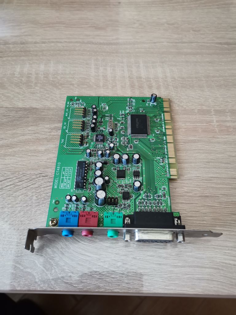 Звуковая карта Creative Sound Blaster PCI CT4810 - фото фото фото 0