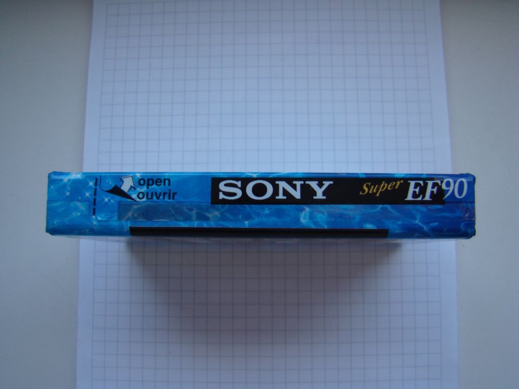 Аудиокассета Sony EF Super 90 из СССР. - фото фото фото 2