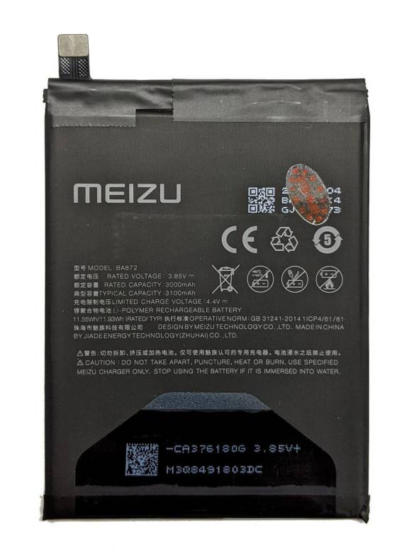 Аккумулятор Meizu 16x M872Q BA872 - фото фото фото 0